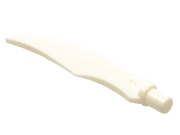 Minifigure, Weapon Sword Curved Blade with Bar
