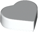 Tile, Round 1 x 1 Heart