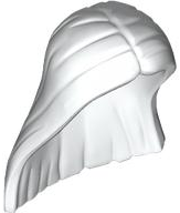 Minifigure, Hair Female Long and Straight with Center Part