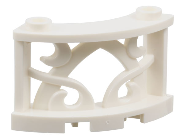 Fence 3 x 3 x 2 Quarter Round Ornamental with 2 Studs