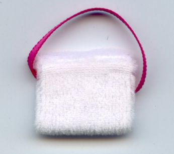 Belville, Clothes Hand Warmer / Muffs with Dark Pink Strap