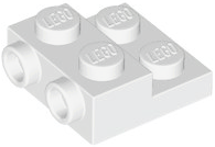 Plate, Modified 2 x 2 x 2/3 with 2 Studs on Side - Hollow Bottom Tube