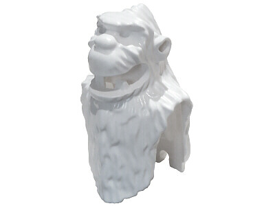 Creature Head and Torso - Yeti