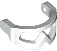 Minifig headgear visor snow goggles SW NEUF Lego 46304-10x Visière White 