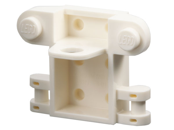 Minifigure Backpack Space Utility with 2 Front Studs, 2 Bar Handles, and 6 Back Studs