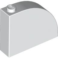 Slope, Curved 4 x 1 x 2 2/3 with Stud