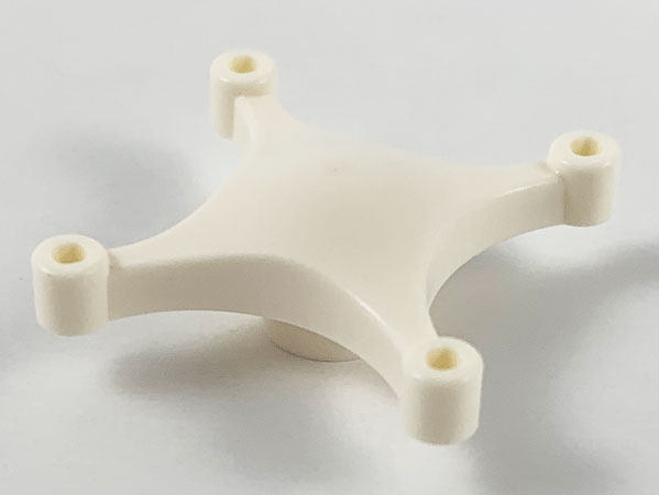 Minifigure, Utensil Drone Body with 4 Arms