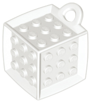 Bag Tag Cube with 3 x 3 Studs on All Sides