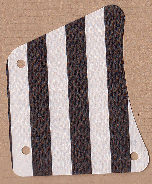 Cloth Sail 9 x 11, 3 Holes with Black Stripes Pattern