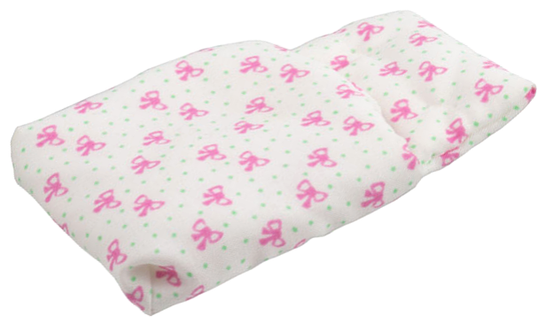 Scala Cloth Sleeping Bag Baby's with Medium Green Dots and Dark Pink Bows Pattern