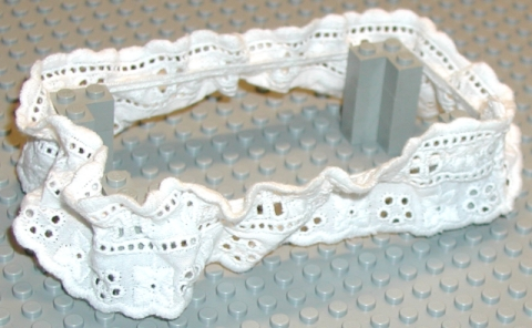 Scala Cloth Skirt for Baby Crib with Elastic Ribbon