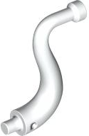 Elephant Tail / Trunk with Bar End - Long Straight Tip