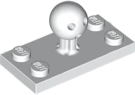Plate, Modified 2 x 4 with Ball Joint with 6 Holes in Ball