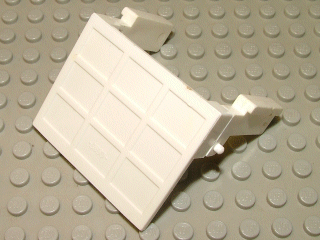 Garage Door Solid Assembly - Hinge Pin on Counterweights (One Side)