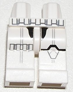 Hips and Legs with SW Stormtrooper Pattern