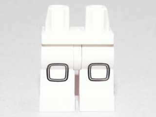 Hips and Legs with Black Knee Pads Pattern