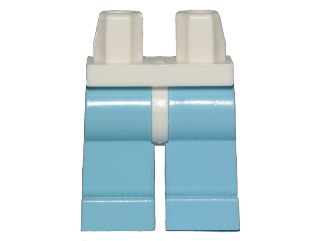 Hips and Bright Light Blue Legs