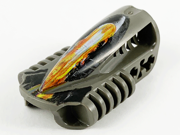 Technic Block 3 x 5 x 1 2/3 with RoboRider The Boss Pattern