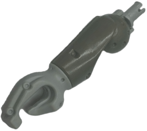 Galidor Limb Arm Jens with Light Gray Hand and Rotation Joint Pin