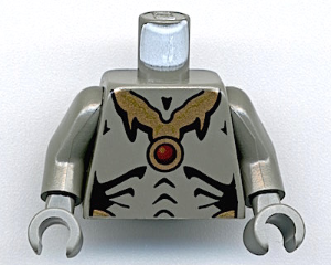 Torso SW Geonosian Pattern / Dark Gray Arms / Dark Gray Hands