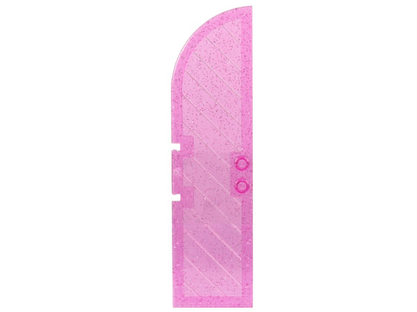 Door 1 x 4 x 11 1/3 Curved Top