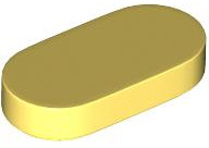 Tile, Round 1 x 2 Oval