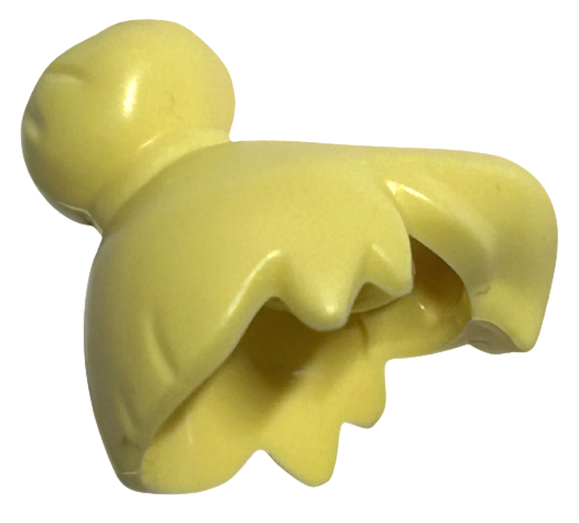 Minifigure, Hair Female with Top Knot Bun and Fringe