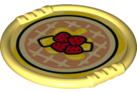 Duplo Utensil Disk with Pie Pattern