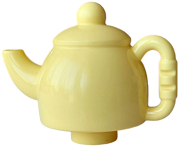 Duplo Utensil Teapot - Large Knob, 2 Small and 2 Large Side Supports