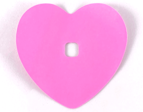 Clikits, Icon Accent Paper Heart 6 3/4 x 6 3/4