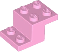 Bracket 3 x 2 x 1 1/3 with Bottom Stud Holder