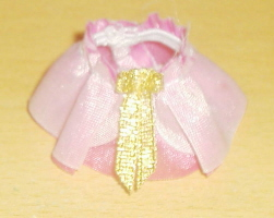 Duplo Wear Cloth Skirt with Gold Ribbon