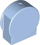 Duplo, Brick 1 x 2 x 2 Round Top, Cut Away Sides