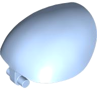 Large Figure Armor, Round, Smooth with Bar Handle - Free Ends