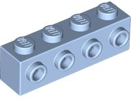 Brick, Modified 1 x 4 with Studs on Side
