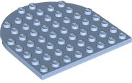 Plate, Round 8 x 8 Rounded End