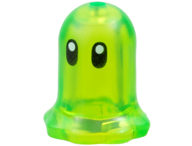 Plant Flower Bell Shaped with Small Pin Hole with Black Eyes Pattern (Z-Blob)