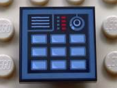 Tile, Modified 2 x 2 Inverted with Keypad Pattern