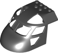 Aircraft Fuselage Forward Top Curved 6 x 8 x 4