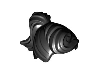 Minifigure, Hair Female Ponytail and Fringe