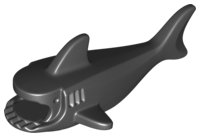 Shark Body with Debossed Gills