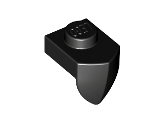 Plate, Modified 1 x 1 with Tooth Vertical