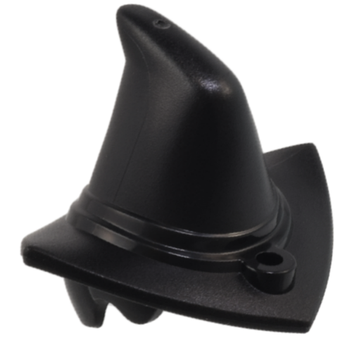 Part 1706 Minifigure Hair Combo Hair and Witch Hat Hole for