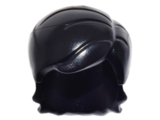 Minifigure, Hair Mid-Length with Side Part