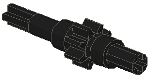 Technic Rack Winder Axle