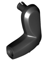 Dinosaur Leg Small (Front) with Pin and 2 Elbow Spikes - Left