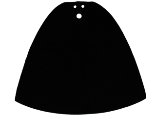 Cloth Cape with 3 Holes, Large Buildable Figures