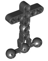 Large Figure Torso Skeletal with T-Shaped Liftarm and 3 Ball Joint
