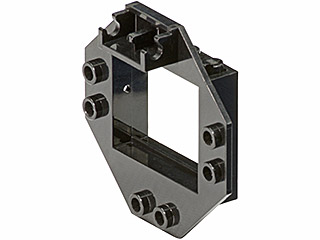 Hinge Window Frame 1 x 4 x 3 with Octagonal Panel