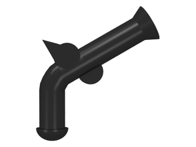 Minifigure, Weapon Gun, Flintlock Pistol